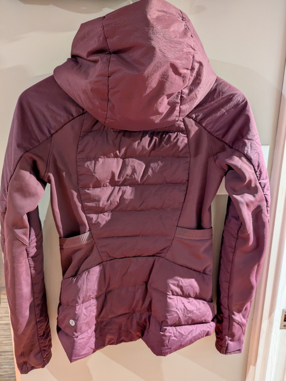 Lululemon athletica Quilted Hooded Jacket - Dusty Plum - Down For It All